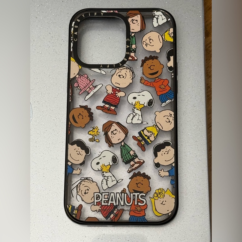 Peanuts Black and White Character Phone Case